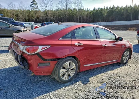 2013 Hyundai Sonata Hybrid from USA, damaged, VIN KMHEC4A4XDA068811